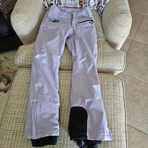 Pulse Lavender Ski Pants with Black Accents